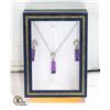 Image 1 : NEW EARRING AND NECKLACE SET