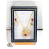 Image 1 : NEW EARRING AND NECKLACE SET