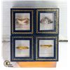 Image 1 : LOT OF 4 NEW FASHION RINGS WITH BOXES