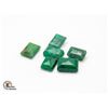 Image 1 : #110- GREEN EMERALD GEMSTONES 41.75 CT