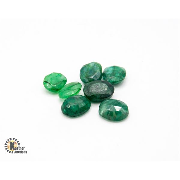 #104- GREEN EMERALD GEMSTONES 41.95CT
