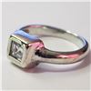 Image 1 : JP947-105 SILVER CZ RING