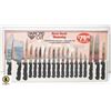 Image 1 : NEW 19 PIECE DIAMOND CUT KNIFE SET