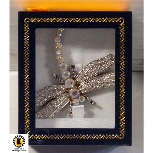 NEW METAL FIREFLY BROOCH