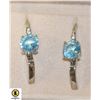 Image 1 : EARRINGS CLOUR: SEA BLUE