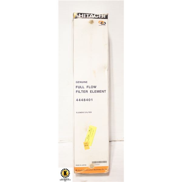 HITACHI 4448401 FULL FLOW FILTER ELEMENT