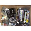 Image 1 : BOX OF ELECTRICAL SUPPLIES