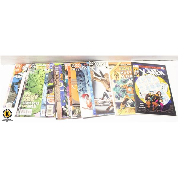 LOT OF 20 COLLECTOR COMICS