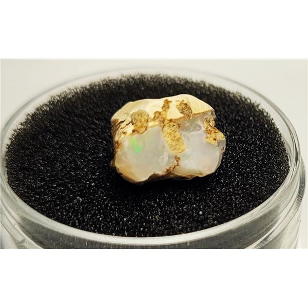 19)  NATURAL ROUGH FIRE OPAL, 4.5 CT.