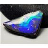 Image 1 : 28)  NATURAL 9 CT BLUE FIRE TRIANGULAR SHAPED