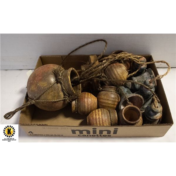 ESTATE CLAY WINDCHIME SET TOGETHER-ESTATE