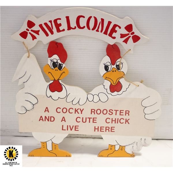 WELCOME SIGN