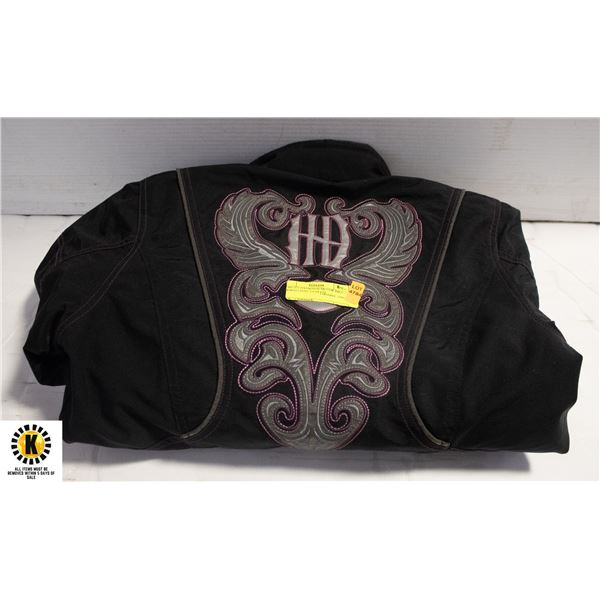 HARLEY DAVIDSON MOTOR BIKE RIDING COAT S-ESTATE