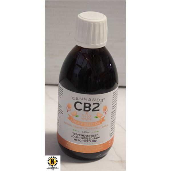 NEW SEALED BOTTLE 240ML CANNANDA CB2