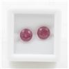 Image 1 : #172-HEATED RUBY GEMSTONE ONE PAIR  4.25CT
