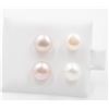 Image 1 : #21-NATURAL AKOYA PEARL STUDE EARRINGS