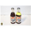 Image 1 : VINTAGE 170ML PEPSI GLASS BOTTLES FULL LOT OF 2