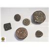 Image 1 : LOT OF 6 VARIOUS OLD INDIA COINS