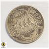 Image 1 : 1875 SILVER DENMARK 1 KRONE COIN