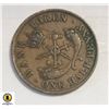 Image 2 : 1852 BANK OF UPPER CANADA 1/2 PENNY BANK TOKEN