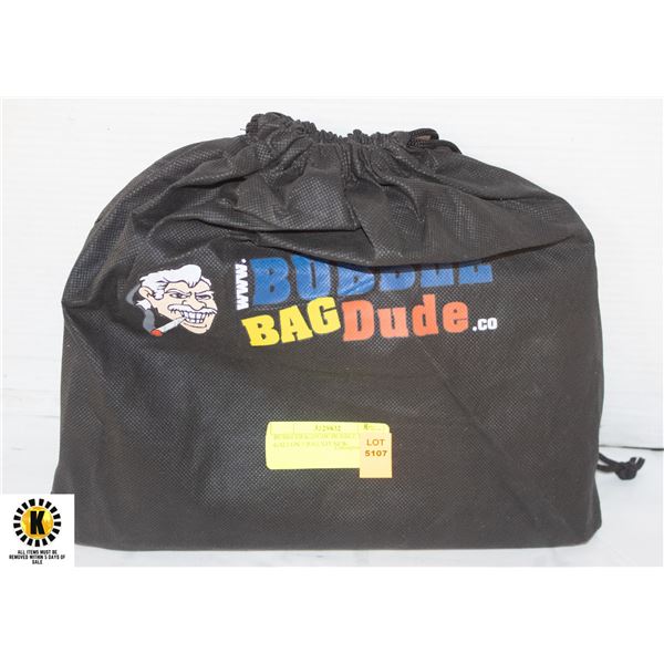 BUBBLEBAGDUDE BUBBLE BAG 5 GALLON 5 BAG KIT NEW