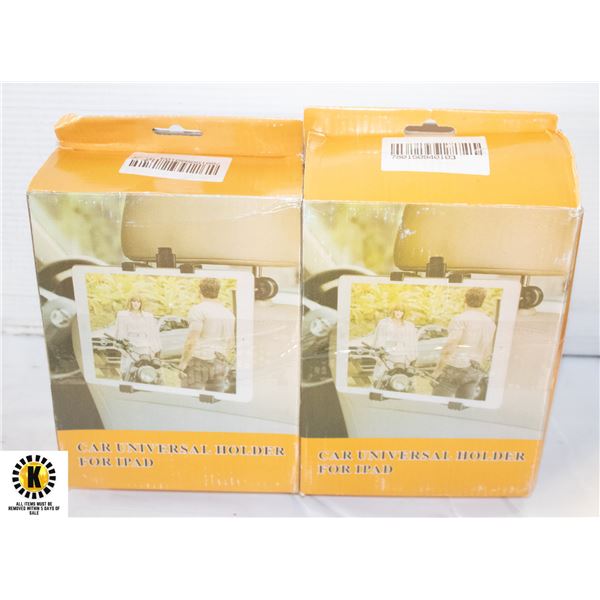 2 PACK VEHICLE UNIVERSAL HOLDER FOR IPAD