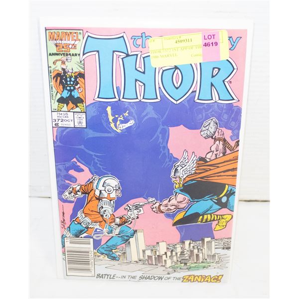 THOR #372 1ST APP OF THE TVA - 1986 MARVEL
