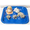 Image 1 : CERAMIC PIECES SET (3 PIGS ,2 PUPS)