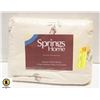 Image 1 : NEW SPRING HOME QUEEN FITTED SHEET PERCAL