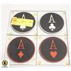 Image 1 : 4 ACES COASTERS
