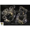 Image 1 : BEAR AND SQUIRREL LEAD CRYSTAL