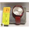 Image 1 : JOAN RIVERS RED BAND WATCH (NEW BATTERY)