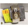 Image 1 : JOAN RIVERS WIDE BANGLE WATCH HAMMERED (NEW