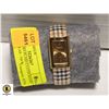 Image 1 : JOAN RIVERS PLAID CLOTH BAND (MINOR WEAR - NEW