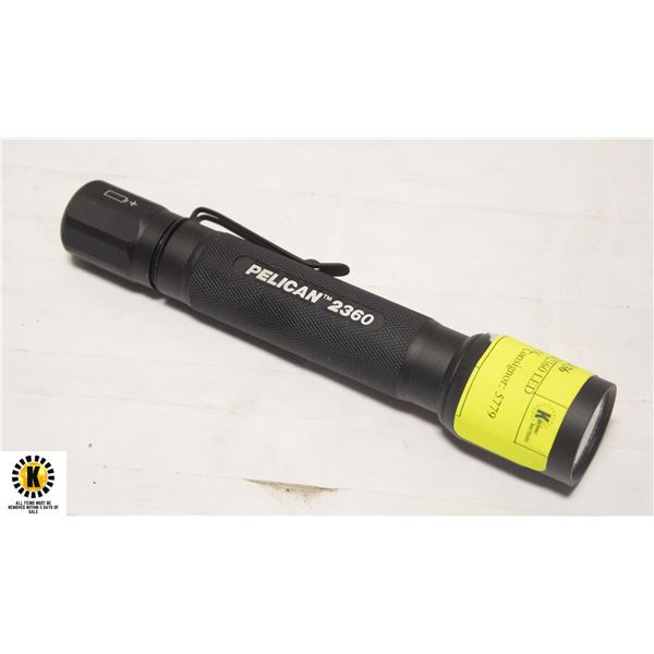 PELICAN PROGEAR 2360 LED FLASHLIGHT, BLACK