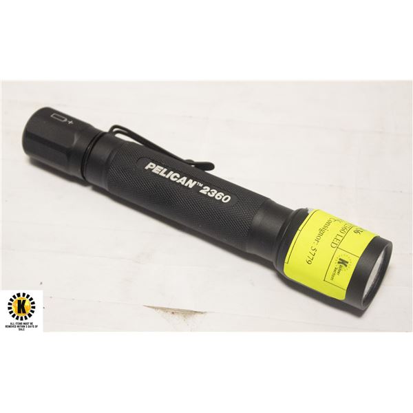 PELICAN PROGEAR 2360 LED FLASHLIGHT, BLACK