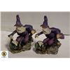 Image 1 : PAIR OF NEW MATCHING WIZARD FIGURINES