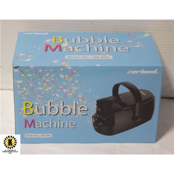 NEW BUBBLE MACHINE HIGH CAPACITY 18000+