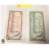 Image 1 : $1 & $2 BILS CANADA