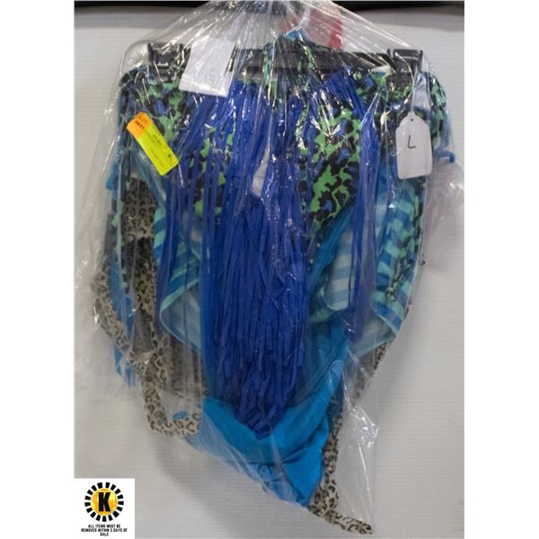 4 SWIM SUITS SIZE L