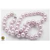 Image 1 : #34-SEA SHELL PEARL NECKLACE 18"
