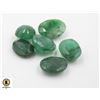 Image 1 : #105- GREEN EMERALD GEMSTONES 40.05CT