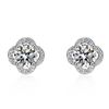 Image 4 : 1 CT GRA CERTIFIED MOISSANITE 925 SILVER EARRINGS