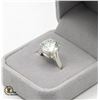 Image 2 : #190-6.00 CT ROUND BRILLIANT CUT MOISSANITE VVS D