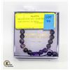 Image 1 : BRAND NEW QUO SEMI PRECIOUS AMETHYST CALMING