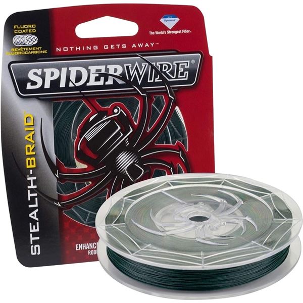 NEW 4 PACKS SPIDERWIRE STEALTH FISHING LINE
