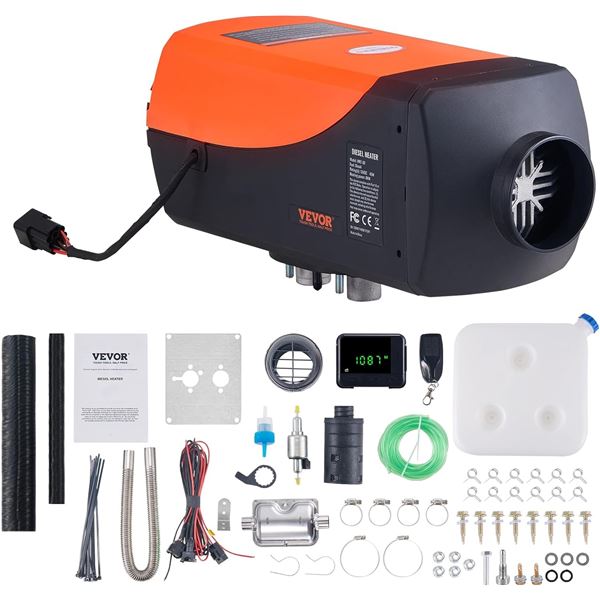 NEW VEVOR XMZ-D2 DIESEL HEATER - 5KW DIESEL AIR