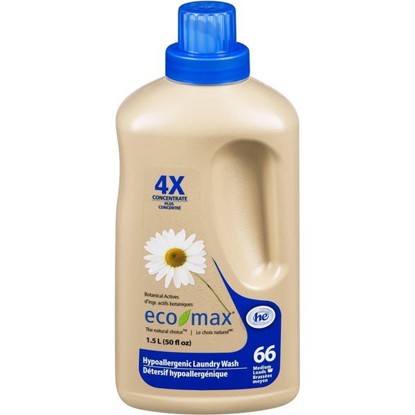 NEW 1.5L BOTTLE OF ECO MAX HYPOALLERGENIC LAUNDRY