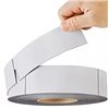 Image 1 : NEW ULINE 2" X 200' WHITE MAGNETIC LABEL ROLL