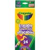 Image 1 : NEW CASE OF CRAYOLA ERASABLE COLOURED PENCILS